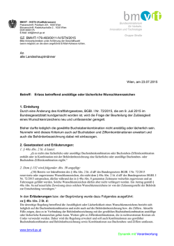 Erlass betreffend anstößige oder lächerliche