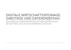 digitale wirtschaftsspionage, sabotage und datendiebstahl