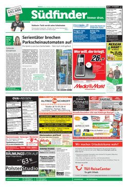 Serientäter brechen Parkscheinautomaten auf