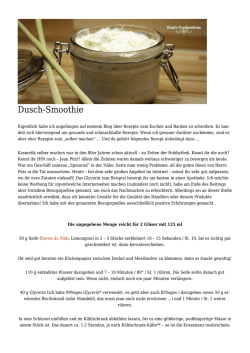 Dusch-Smoothie