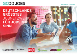 GOOD JOBS - Impact Partner