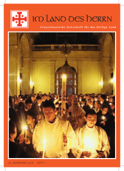 Franziskanische Zeitschrift für das Heilige Land