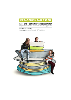 Handbuch &laquo;PEP &ndash; Gemeinsam Essen