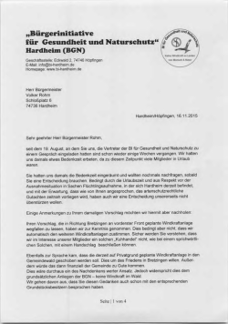 Hardheim (BGN) m - Bürgerinitiative für Gesundheit und Naturschutz