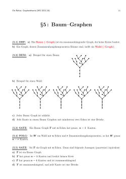 §5: Baum–Graphen