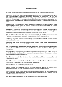 Identit&auml;tsgutachten - Rechtsanwaltskanzlei Dr. Grimme Dr