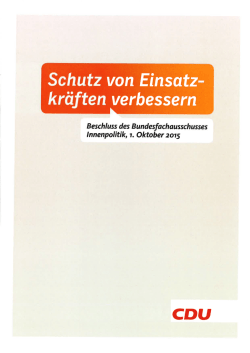 DateiSchutz von Einsatzkräften verbessern