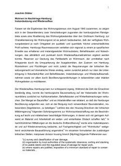 Instandsetzung und Wiederaufbau