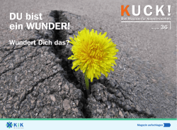 DU bist ein WUNDER! - KiK