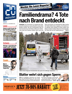 Familiendrama? 4 Tote nach Brand entdeckt
