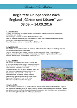Informationen - Reiseb&uuml;ro Am Rathaus
