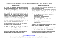 Heilende Zeichen 1