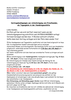 Hundetagesstätte AGB Januar 2016 PDF