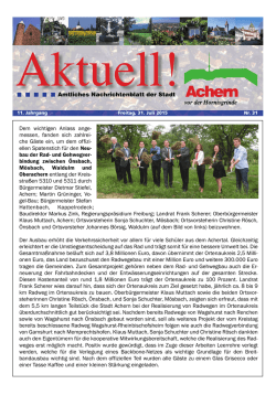 KW 31 - Stadt Achern