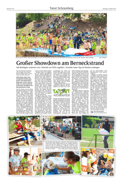 Sonderseite, Samstag