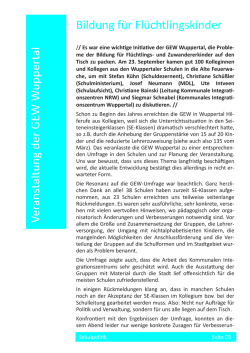 eine Zusammenfassung. - Gew-nrw