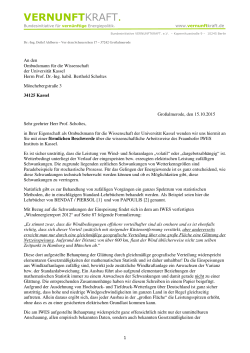 Ombudsmann der Universität Kassel