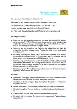 Beamten/in der zweiten oder dritten Qualifikationsebene der