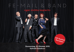 flyer - bei fe-m@il