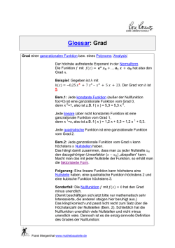 Grad - Mathebaustelle