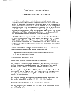 Betrachtungen eines alten Mannes