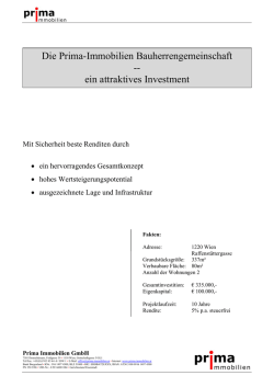 ein attraktives Investment