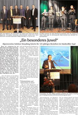 Ein besonderes Juwel - Deutscher Alpenverein Sektion Straubing