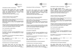 Infoblatt f&uuml;r E-, F- und G-Junioren - JuFu