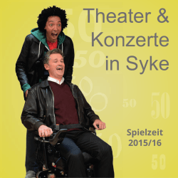 Theater & Konzerte in Syke