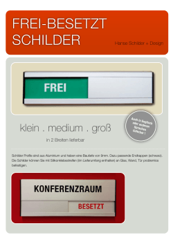 FREI - Hanse Schilder + Design