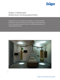 Dr&auml;ger Lichtl&ouml;sungen