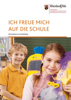 ich freue mich auf die schule