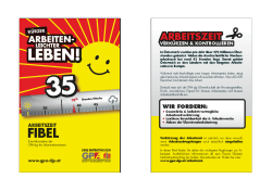 Arbeitszeit-Fibel  - GPA-djp
