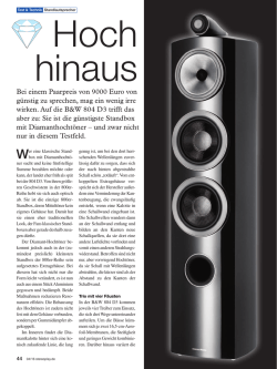 Hoch hinaus als - Gute
