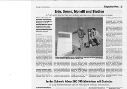 Monolit Scuol - Engadiner Post