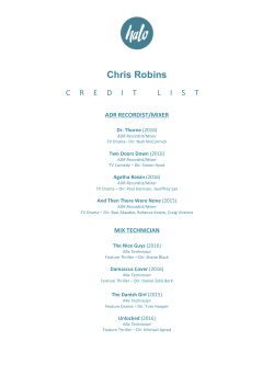 Chris Robins - new - Halo Post Production
