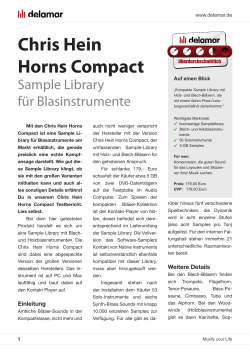 Chris Hein Horns Compact