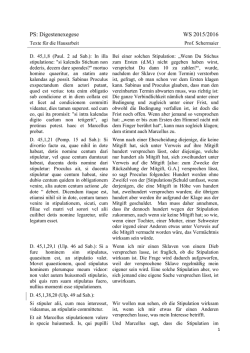 Digestenstellen Exegese 45