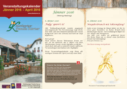 J&auml;nner 2016 - Mostheuriger und Schutzhaus der Familie Karner