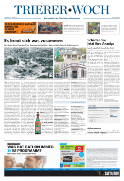 Es braut sich was zusammen