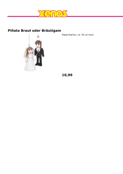 Piñata Braut oder Bräutigam 10,99
