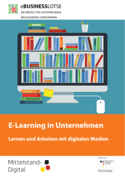 E-Learning in Unternehmen
