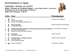 Jetzt downloaden - Pichelsteinerfest Regen