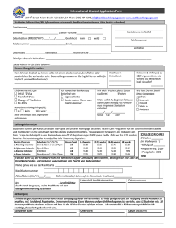I-20 Application Form - South Beach Languages