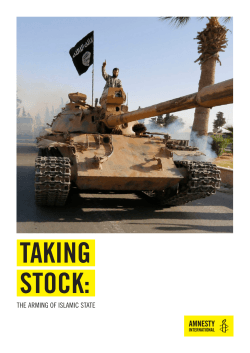 Taking Stock - Amnesty International
