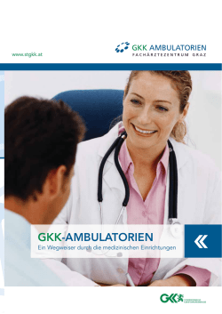 gkk-ambulatorien - Steierm&auml;rkische Gebietskrankenkasse