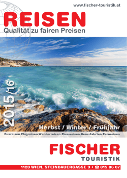 Premium Busreisen - Fischer Touristik