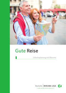 Gute Reise - Deutsche Rheuma-Liga