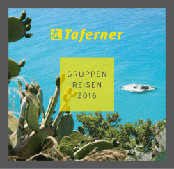 GRUPPEN REISEN 2016