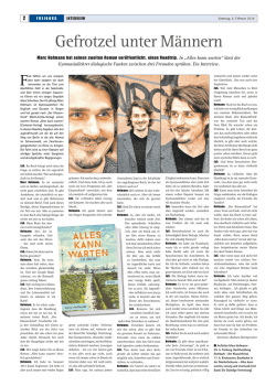 In &rsaquo;Alles kann warten&lsaquo; l&auml;sst der Autor